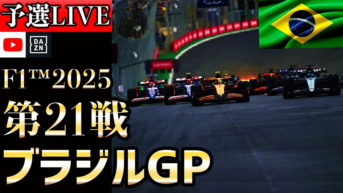 F1サンパウロGP、マクラーレンがいきなり好調！レッドブルは大丈夫か？