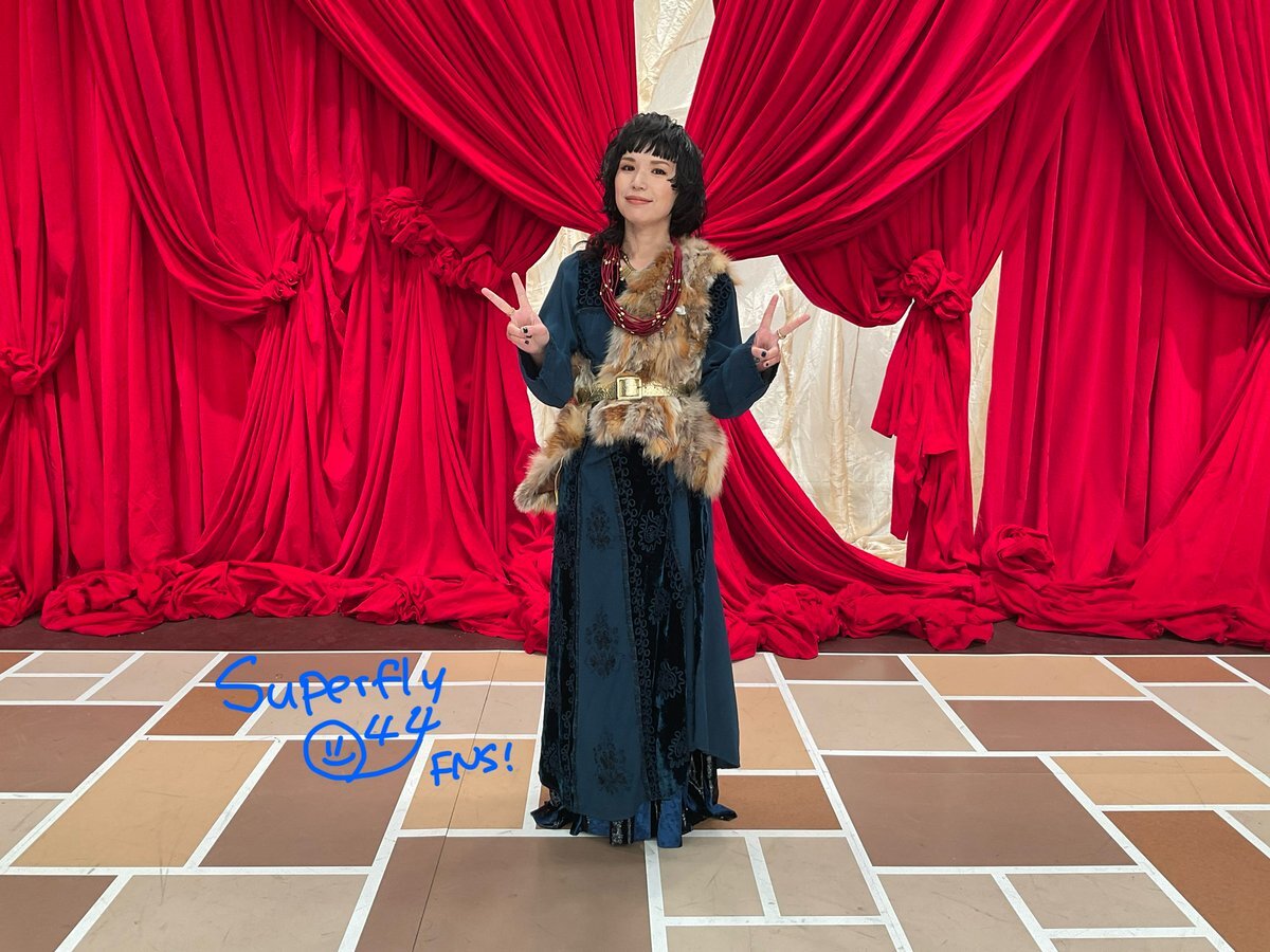 Superfly「メロディー」カバーに感動の声！FNS歌謡祭で熱唱