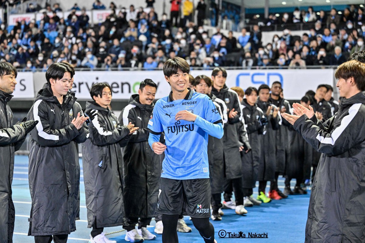 車屋紳太郎選手・安藤駿介選手、川崎フロンターレで引退セレモニー