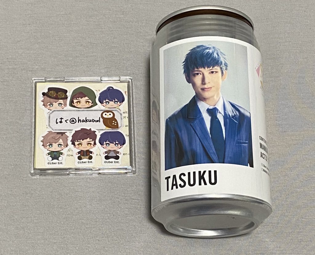 A3! エーステ 自販機缶 ラベル 当たりキーホルダー 万里 MANKAI STAGE