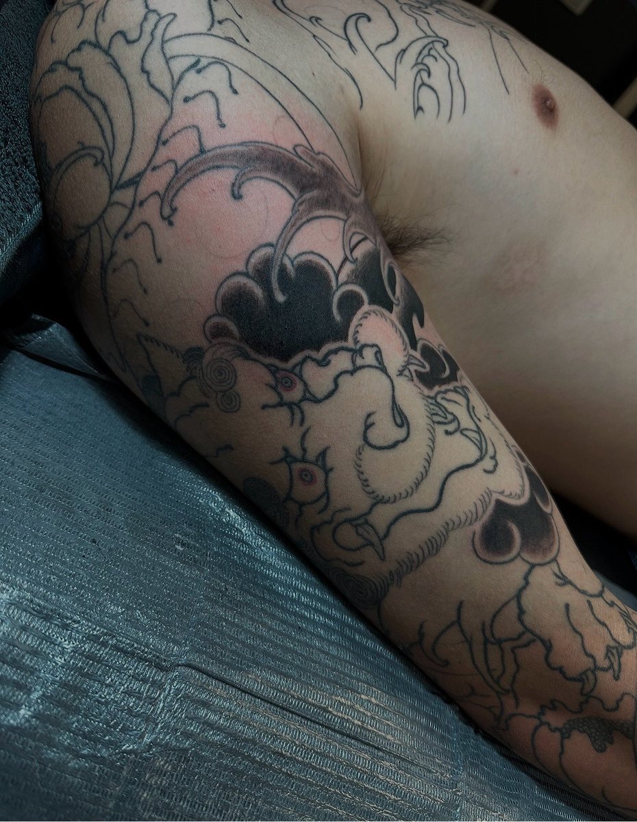 THE JAPANESE TATTOO 　タトゥー　入墨　刺青 2 months after completion. 100%healed!!! #aizenmyoo