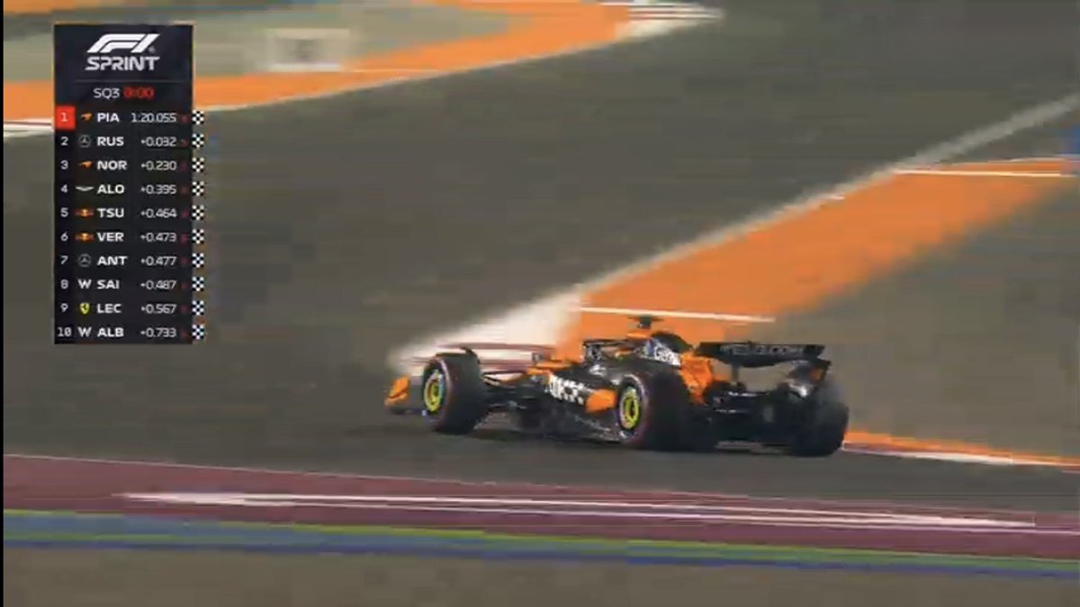 角田裕毅、F1カタールGPでフェルスタッペン超え！ 