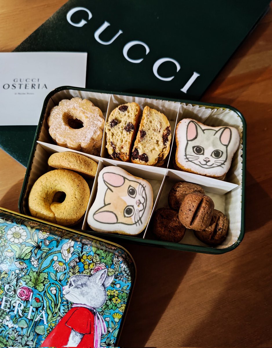 GUCCI グッチ コラボ ヒグチユウコ クッキー GUCCI×ヒグチユウコ クッキーセレクション「A trip to Italy
