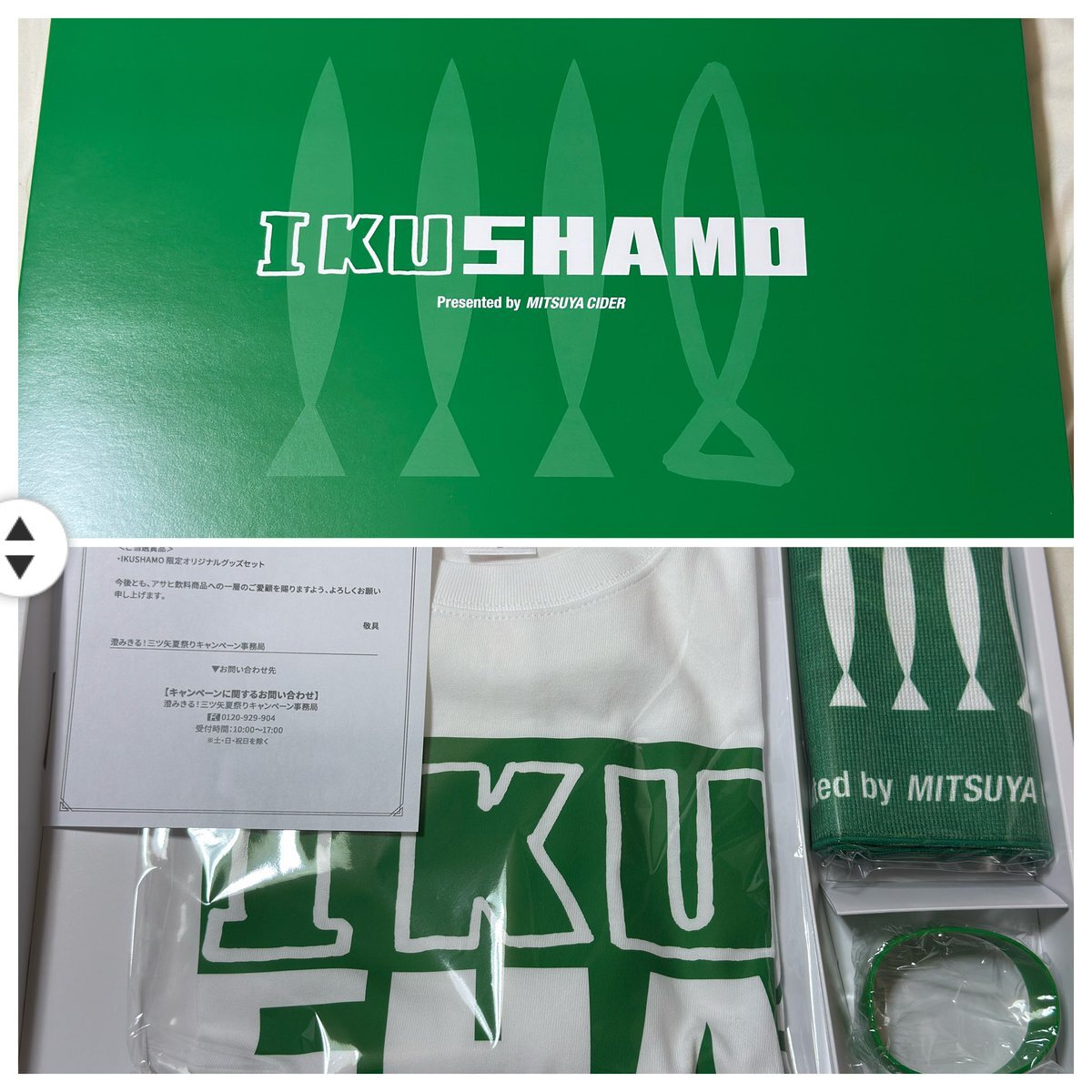 IKUSHAMO Tシャツ タオル ラバーバンド 当選品 SHISHAMO