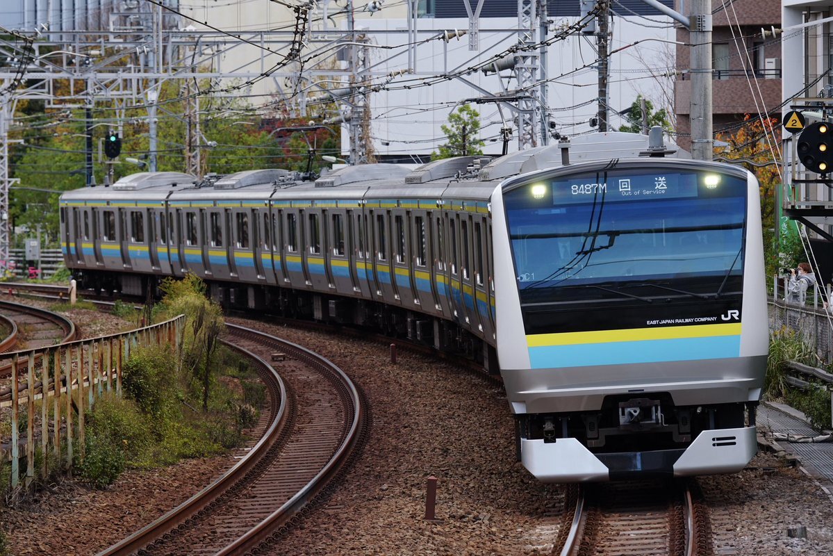 E233系マリC1編成、房総地区へ転属！LED表示器搭載で新登場 