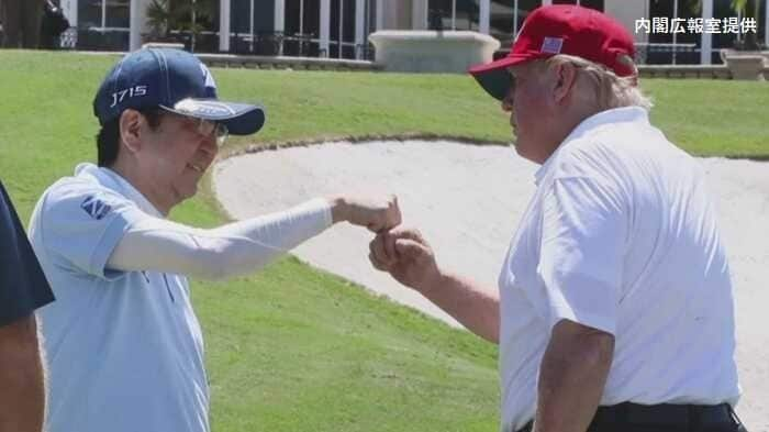 高市首相、安倍元首相のゴルフクラブをトランプ氏へ贈呈へ 