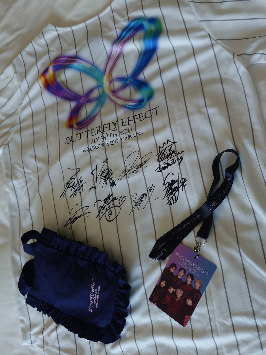 FANTASTICS アプグレ グッズ BUTTERFLY EFFECT Goods images unveiled!!】