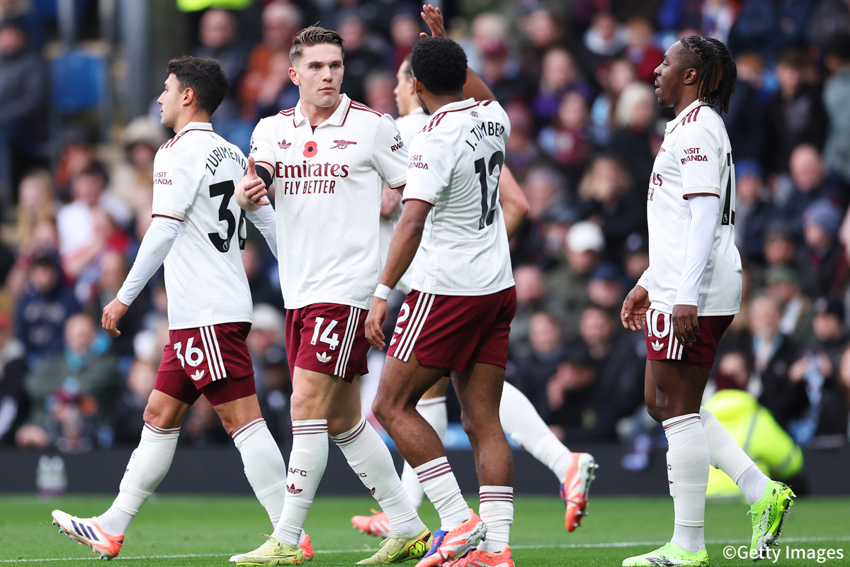 アーセナル、クリーンシートで快勝！9連勝