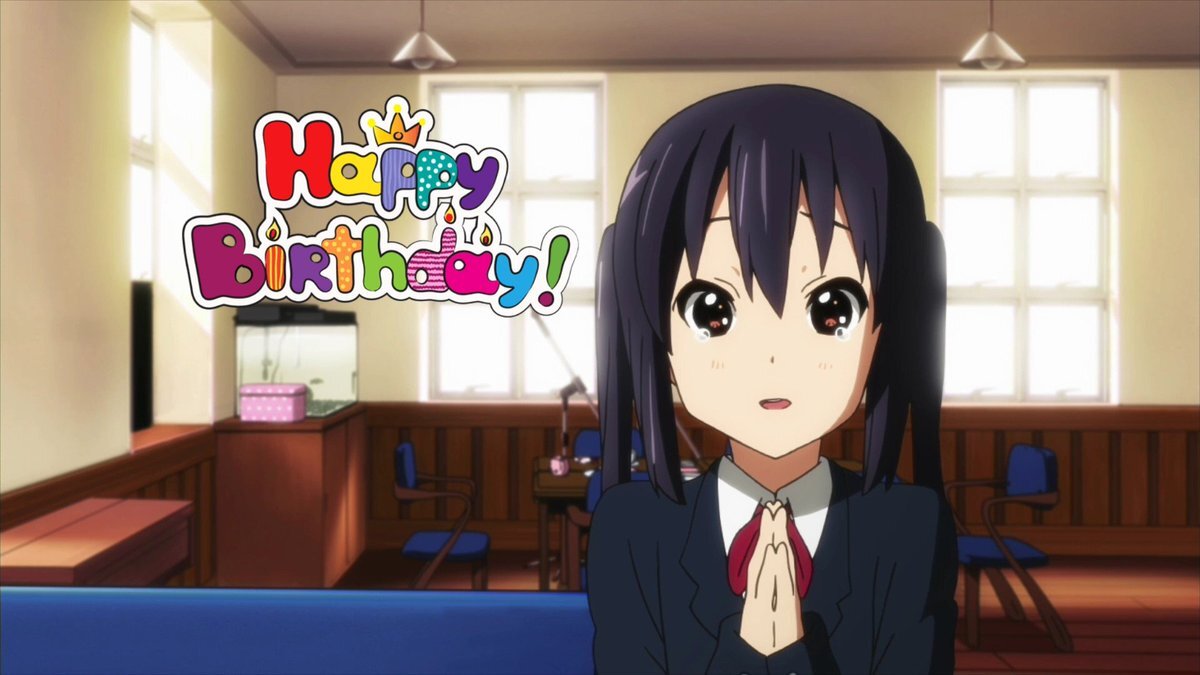 けいおん！のあずにゃん、誕生日おめでとう！