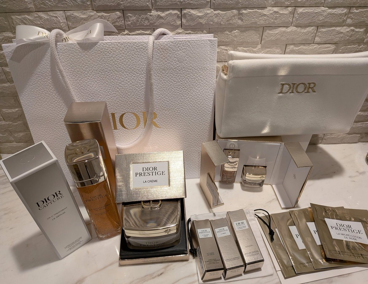 DIOR ノベルティー 受け取りました！ ディオール ノベルティ② | cosmeholic-2022の