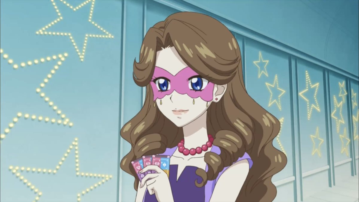 アイカツ！プリパラで織姫学園長が感動のカード掲げ！
