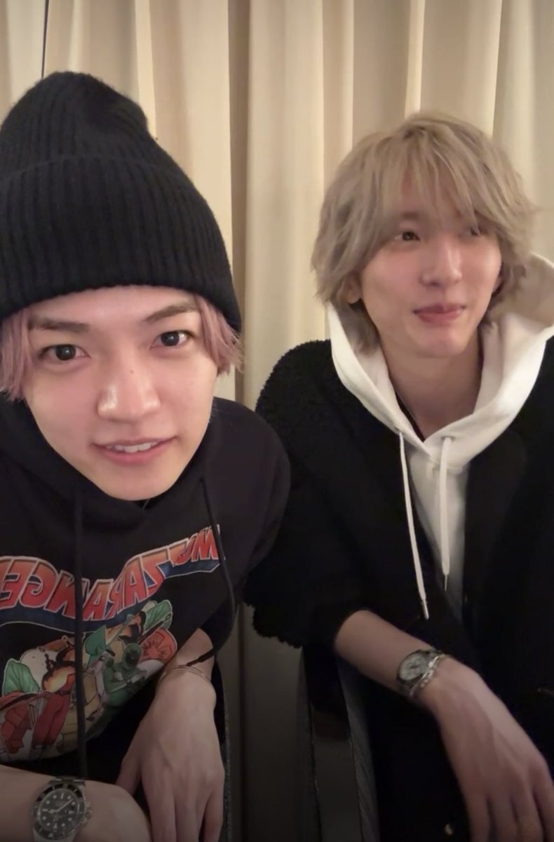 なにわ男子、西畑大吾と道枝駿佑がゲリラインライ配信！