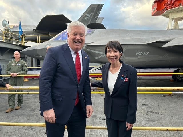 グラス駐日米大使、中国の日本産水産物輸入停止に「日本を支えていく」