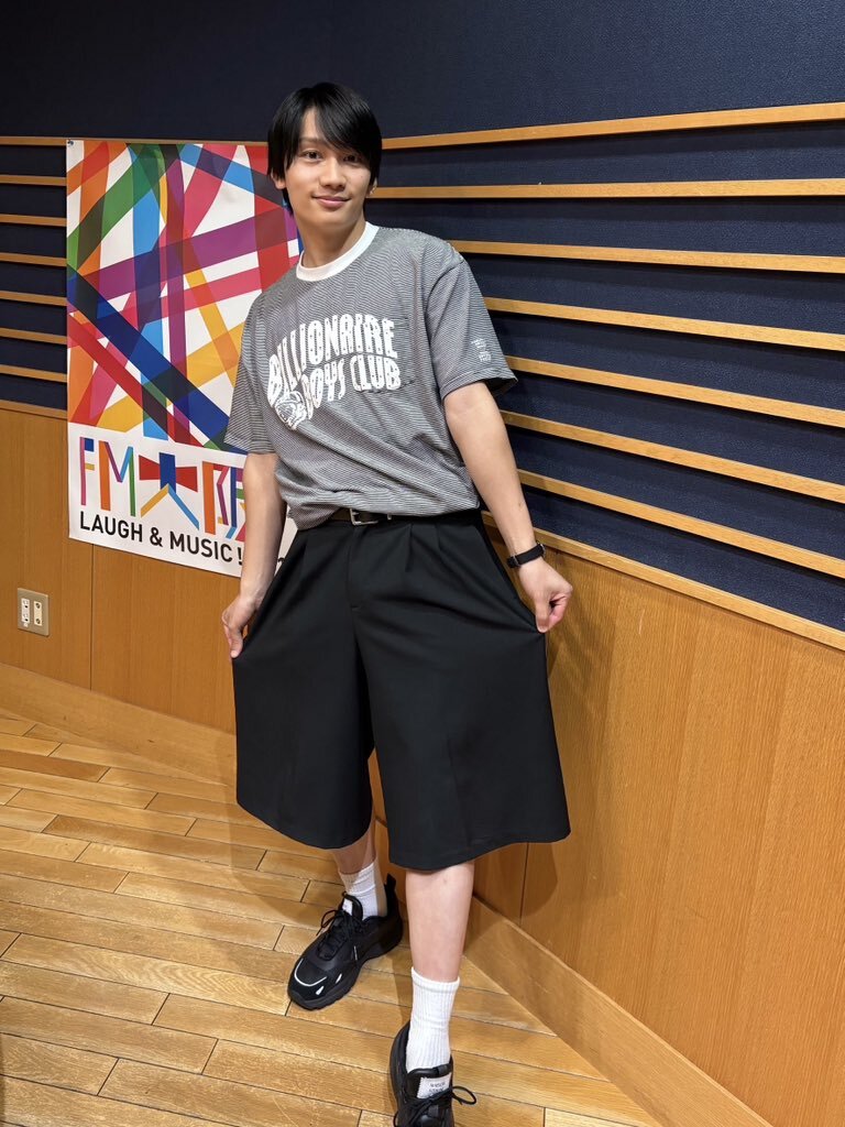 半袖半ズボン、寒くない？