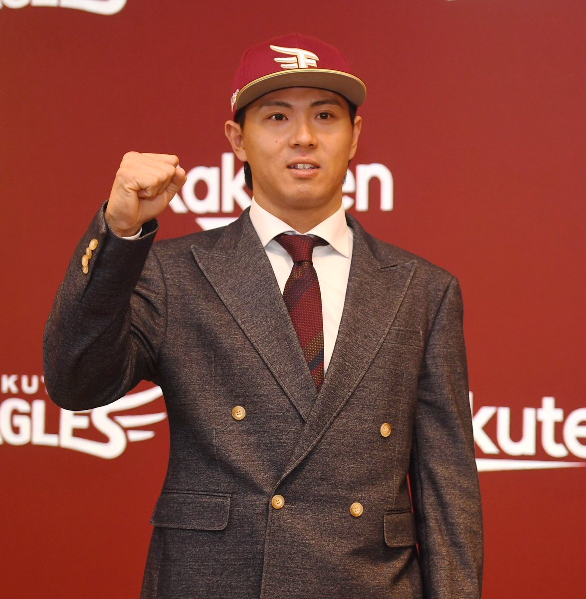 佐藤直樹選手、楽天入団会見で背番号38＆楽天ポイントで生計を立てたいと宣言