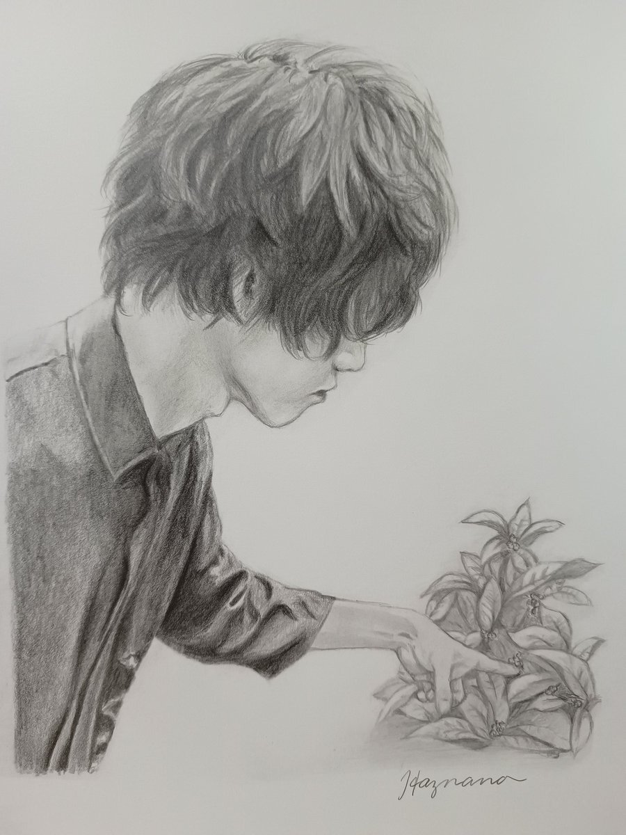 値下げしました！オリジナルのペットの鉛筆画 値下げしました！オリジナルのペットの鉛筆画 ずっと書ける銘木