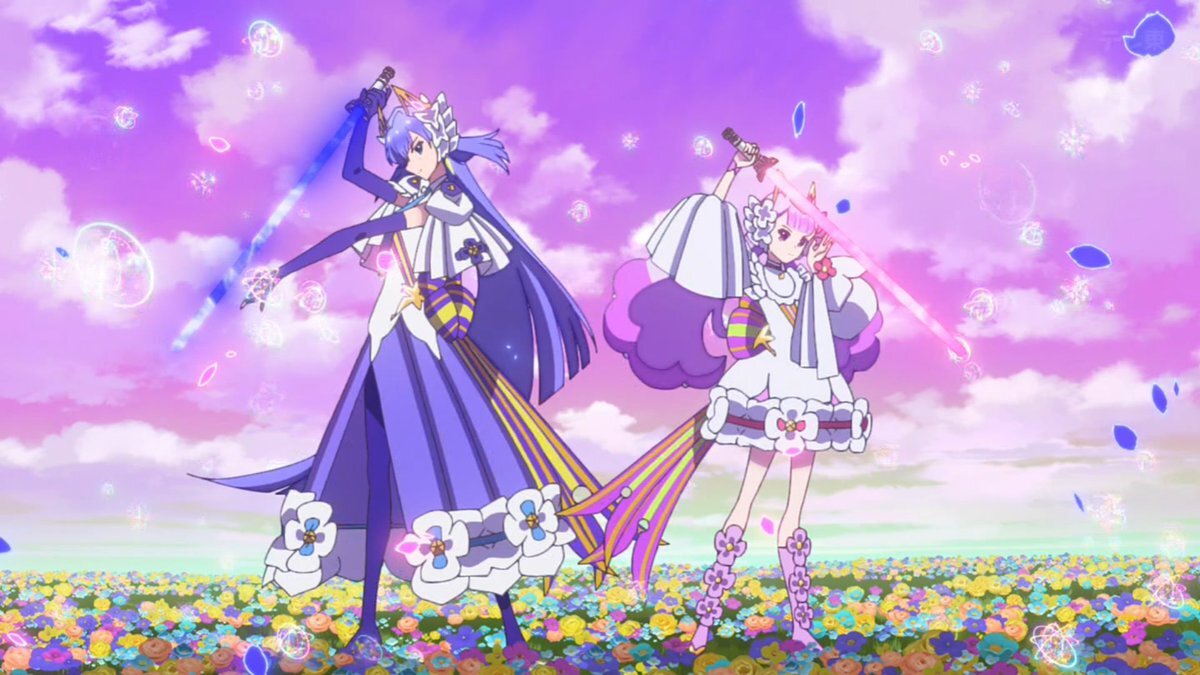 「尊い」「神作画」 風花姉妹の変身バンクにファン興奮