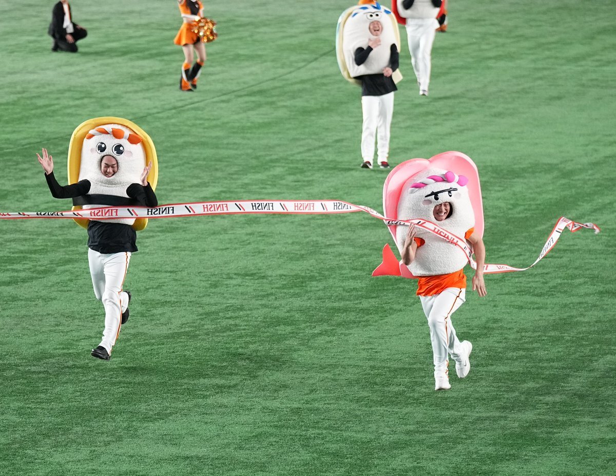ジャイアンツファンフェスタ2025！選手による寿司レースが話題に