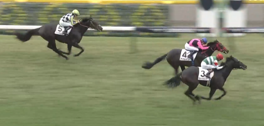 ヴォートセレスト、新馬戦を制した！ 