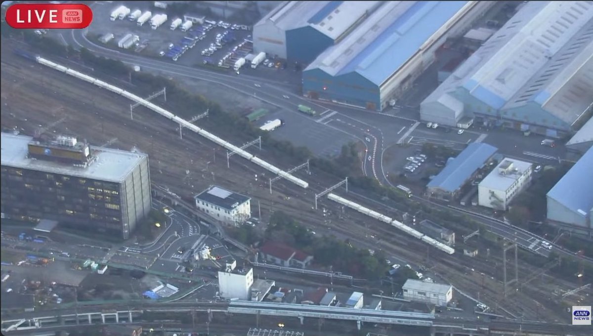 JR鶴見線 浜川崎駅で貨物列車脱線