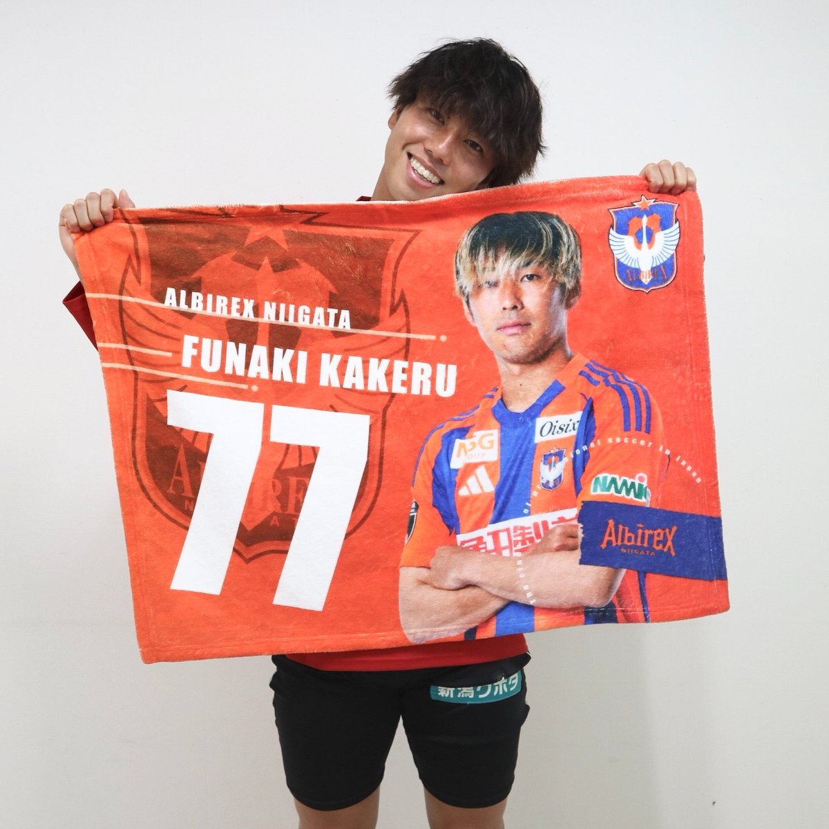 アルビレックス新潟　サインフォト　21田代琉我 アルビレックス新潟 フォトカード 21 田代琉我選手 - メルカリ
