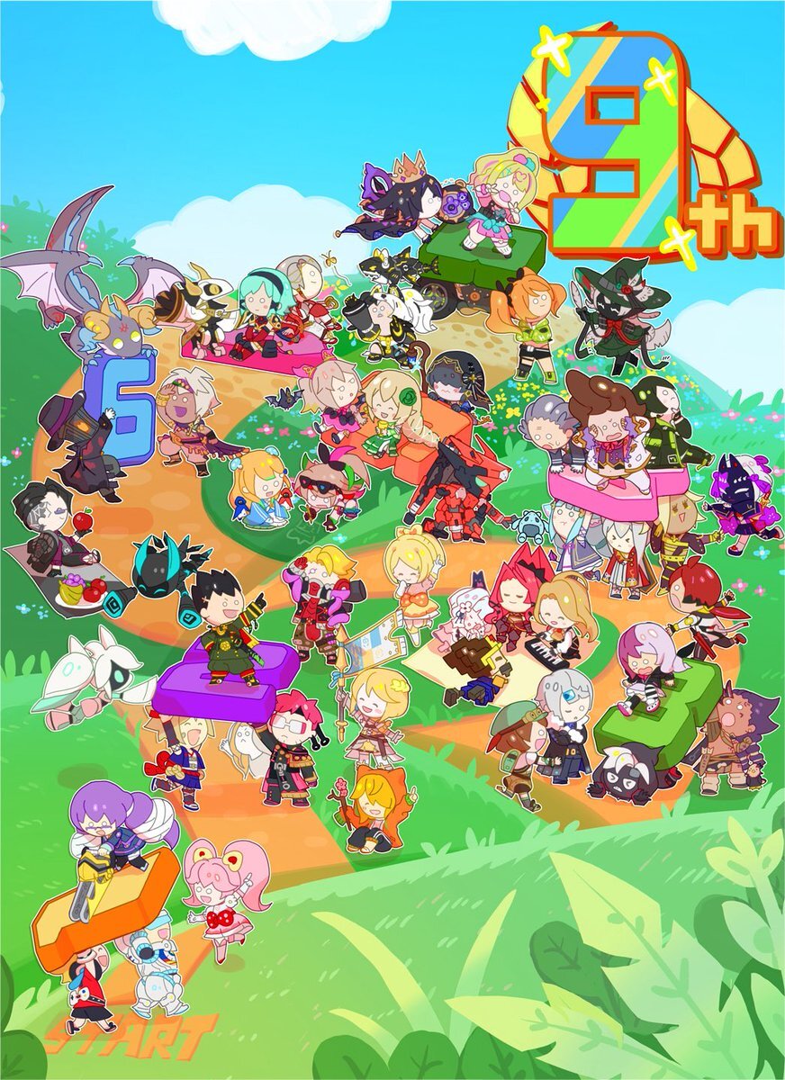 コンパス9周年！ユーザー多数が誕生日を報告