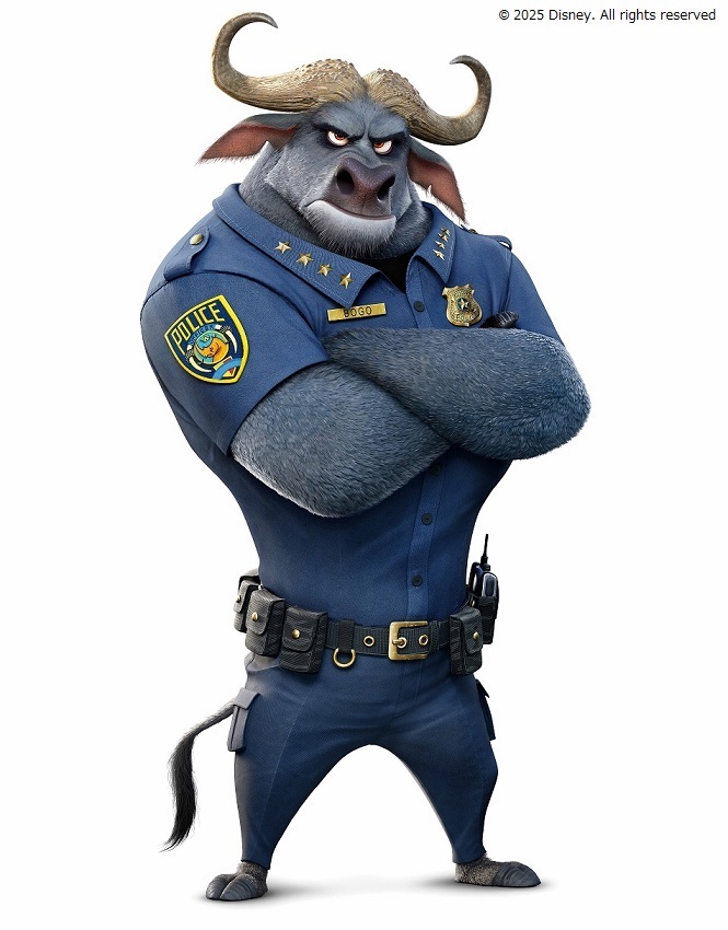 ズートピアのボゴ署長、厳しい指導と意外な一面にファン魅了