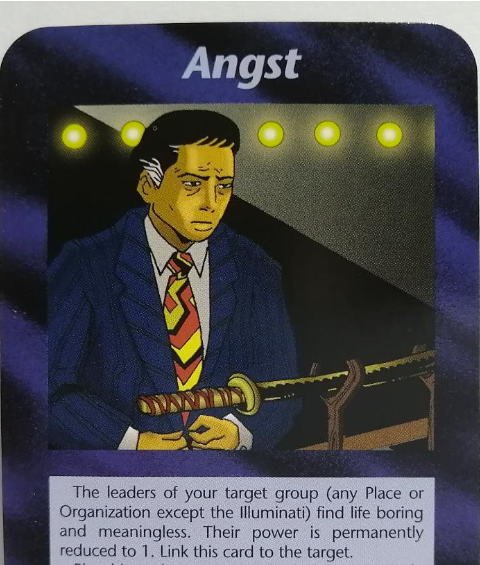 イルミナティカード　Angst　苦悩 OBATEA占い編集部🔮💹🌕15 on X