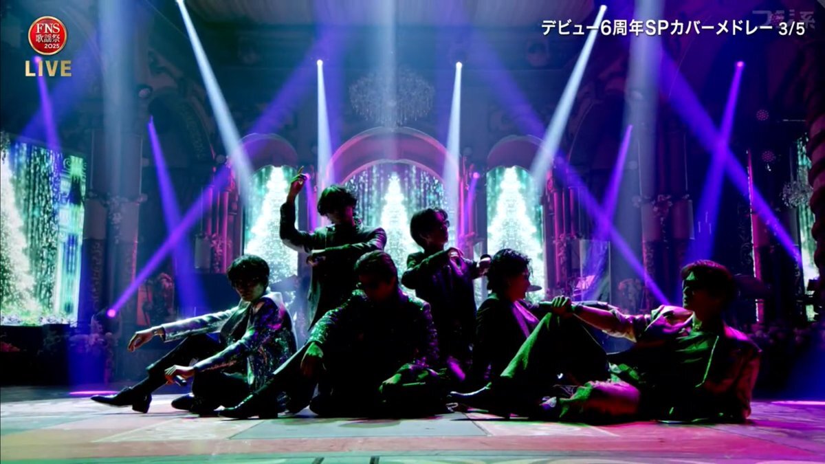 SixTONES、FNS歌謡祭でカバーメドレーにファン感動！