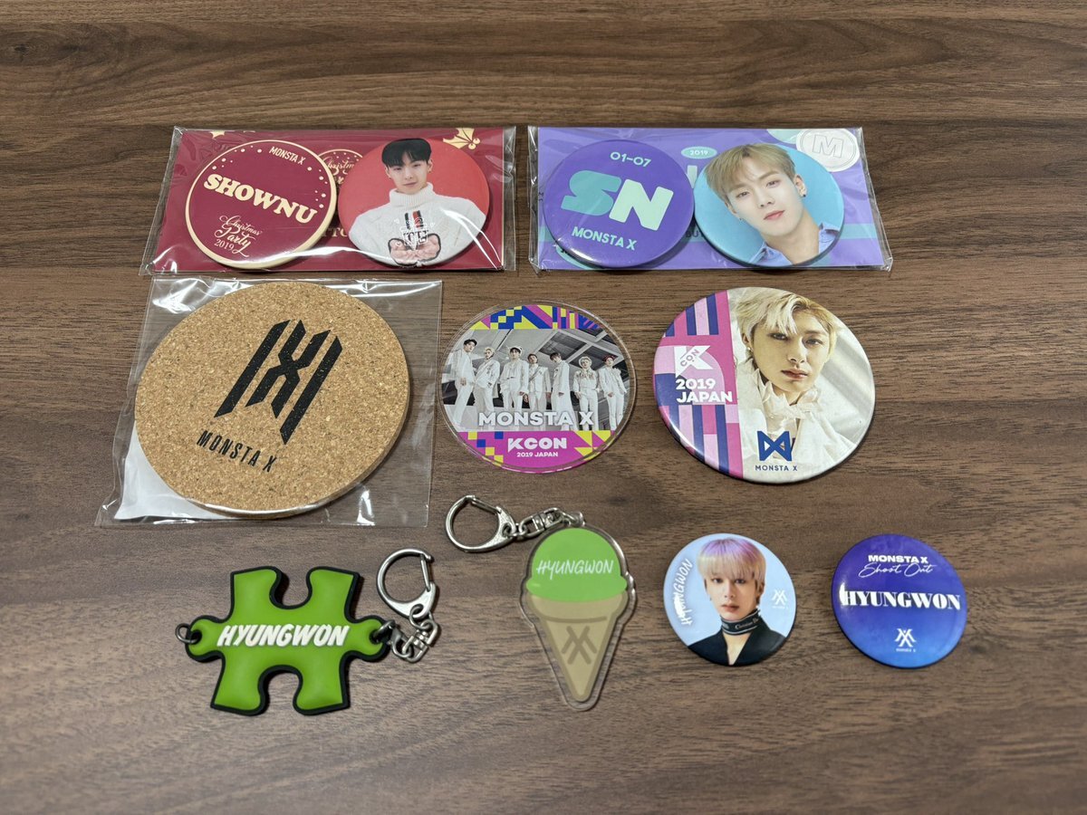 KCON 2019 缶バッジまとめ