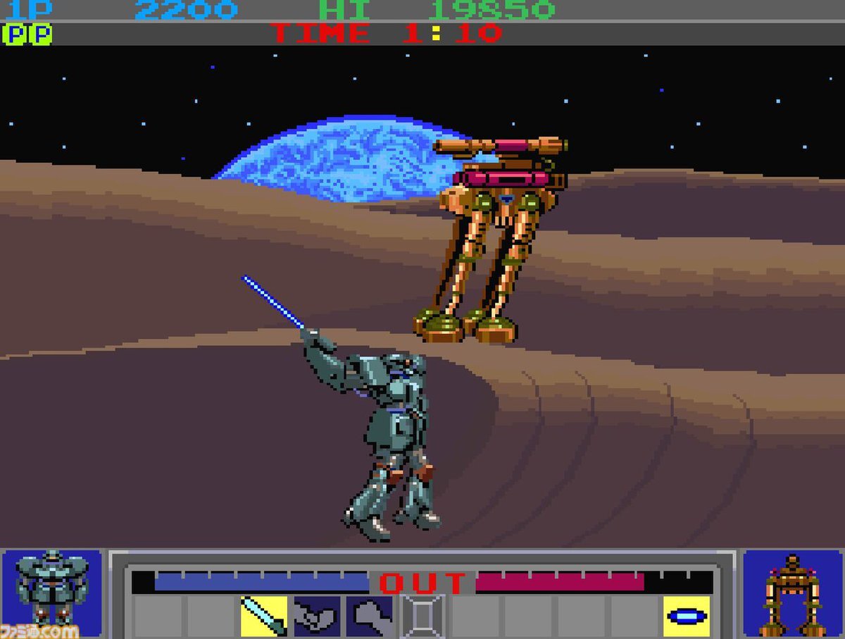 アーケードアーカイブスに、ロボット格闘ゲーム「ギャラクティックウォーリアーズ」がやってきた！