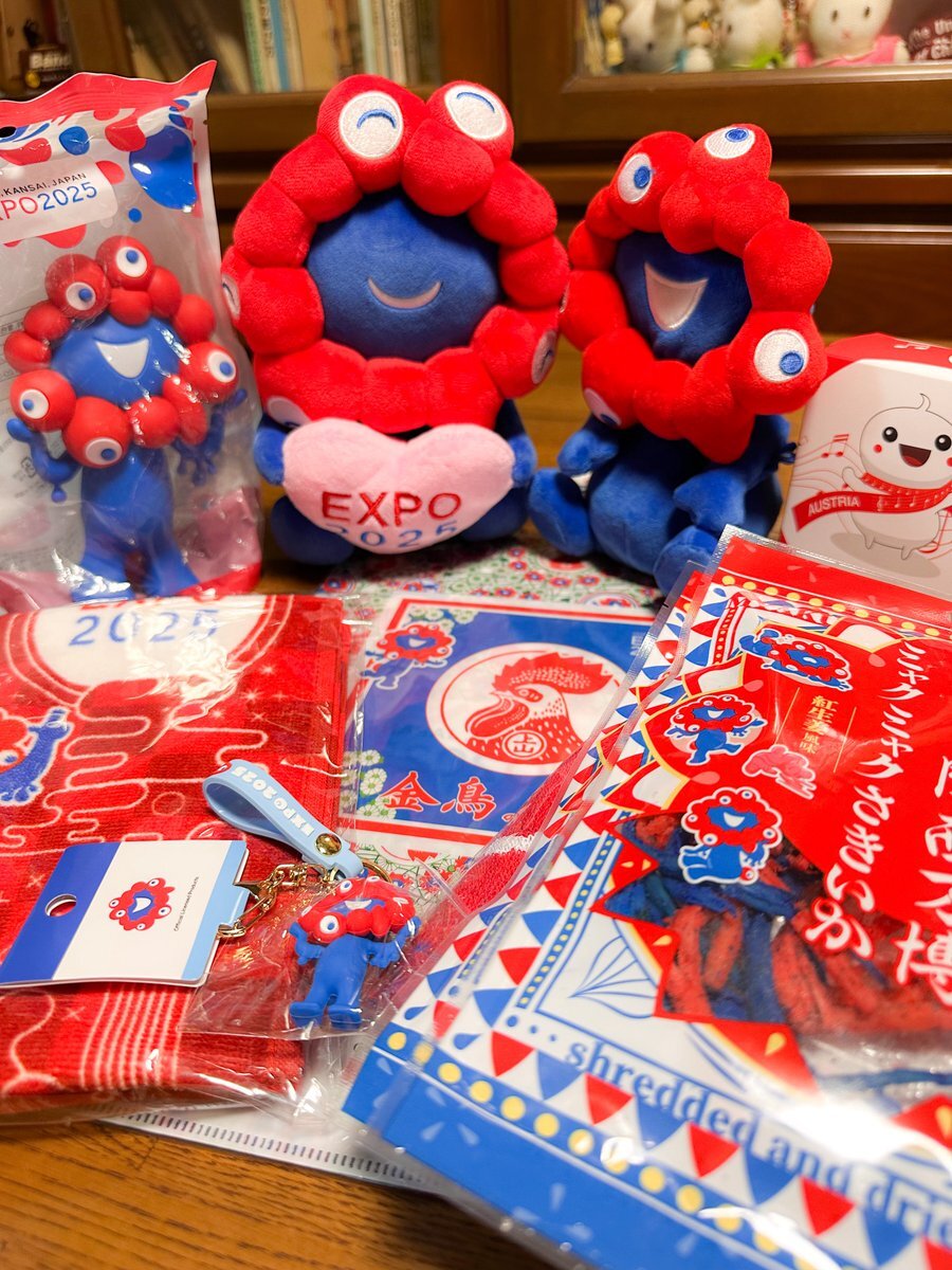 ミャクミャクグッズ まとめ 万博土産】大阪関西万博で何買った？～ミャクミャクグッズ編～ | LEE