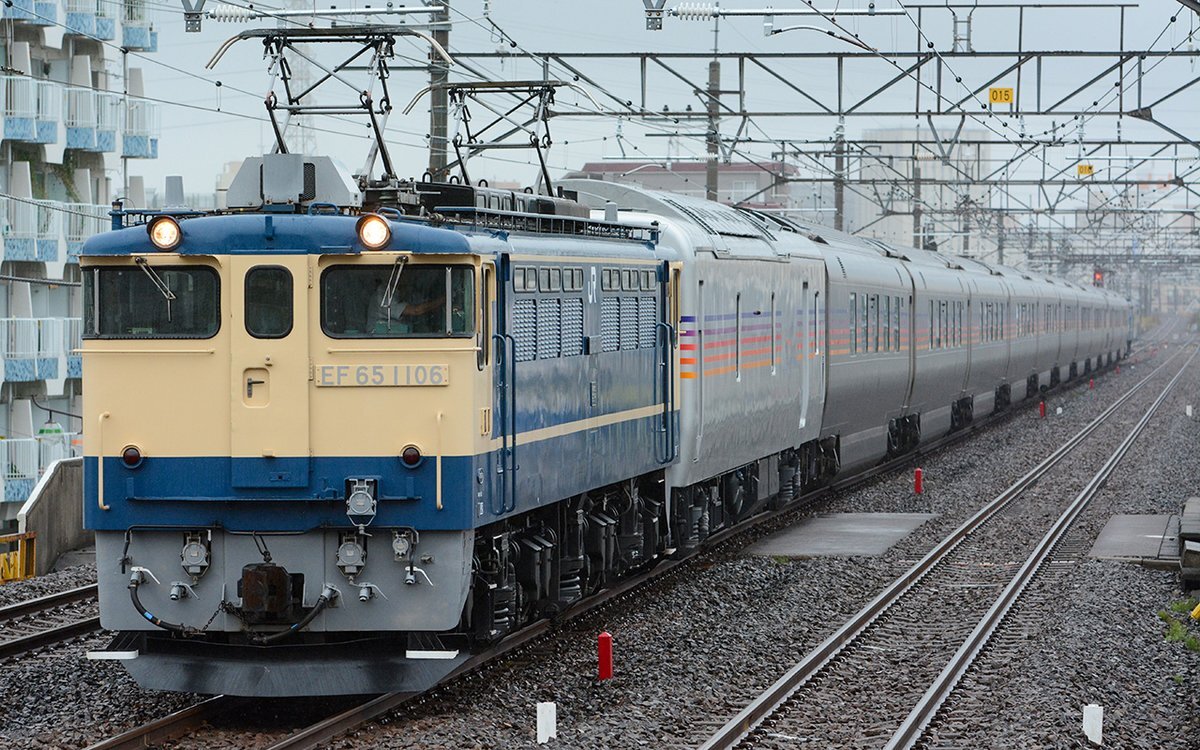 EF65  500番台前照灯、走行問題ナシデス。 EF65 500番台前照灯、走行問題ナシデス。