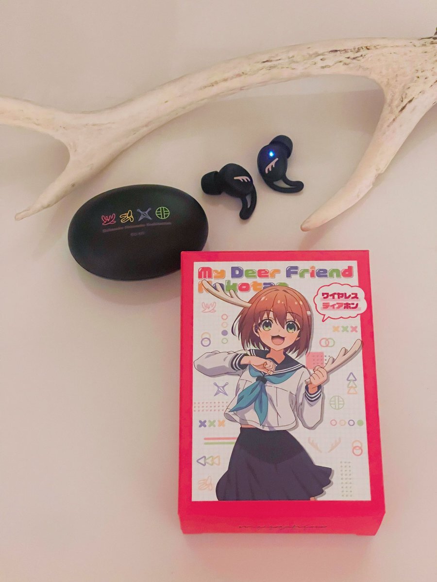 新品】しかのこのこのここしたんたん ONKYO ワイヤレスイヤホン