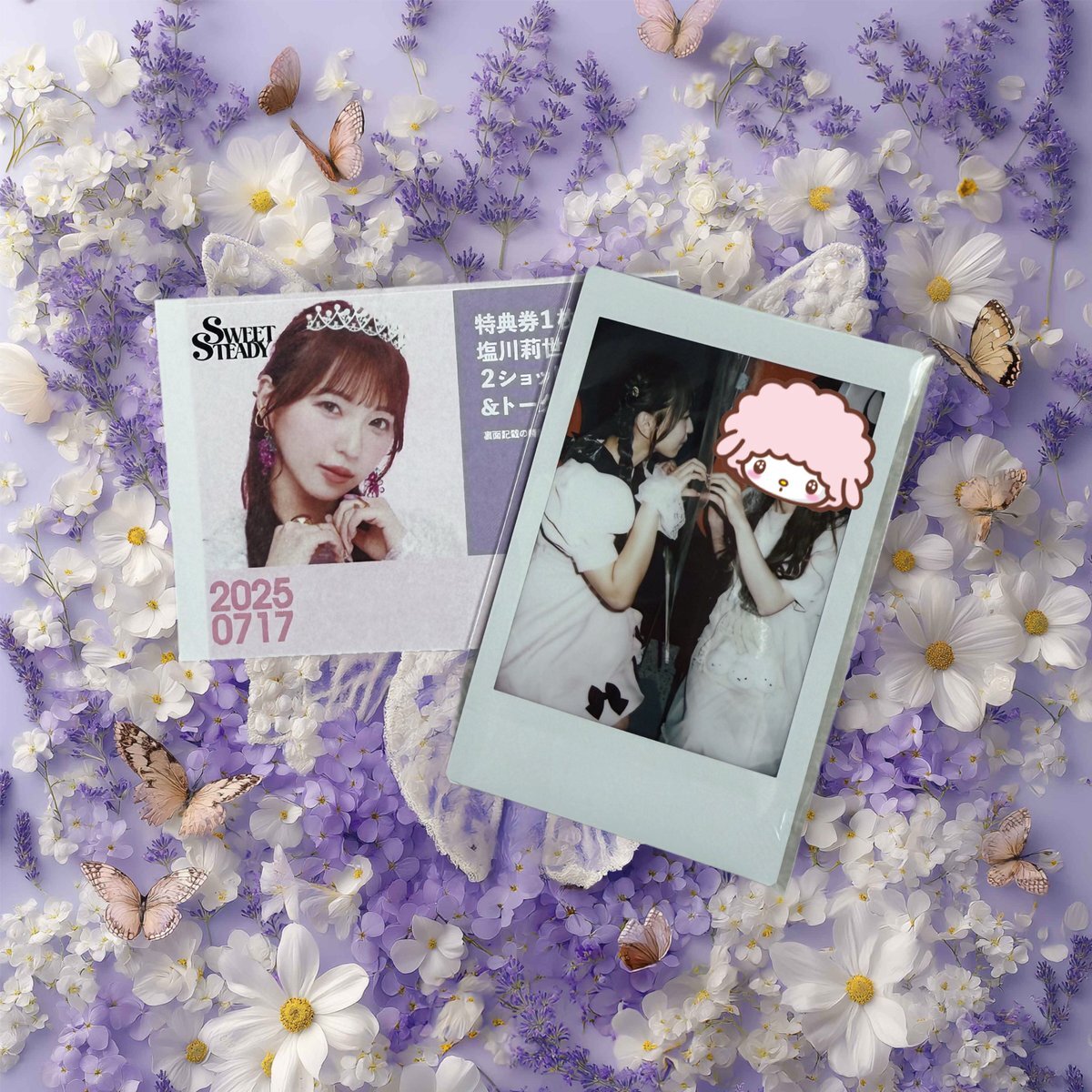 こ*え様 栗田なつか　2025生誕祭　チェキ 栗田なつか生誕祭2025の可愛さ満点 | TikTok