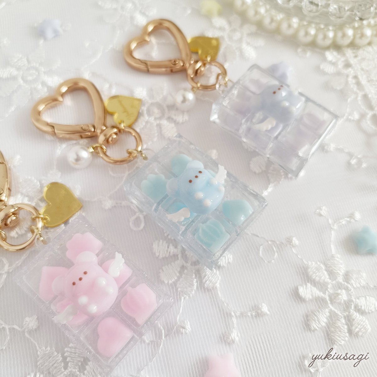 レジン　ハンドメイド　644 Amazon.co.jp: レジンアート金魚④置物小物入れアクセサリー
