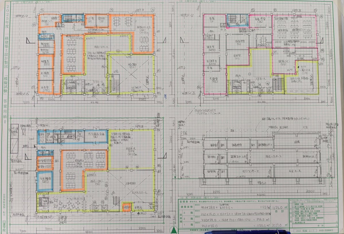 【momo】一級建築士　直前資料まとめ momo】一級建築士 直前資料まとめ 一級建築士試験 本試験直前期｜
