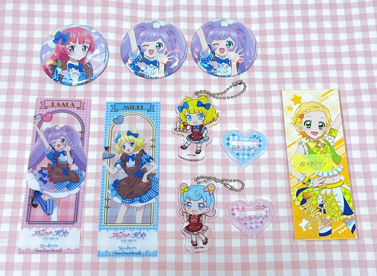 【バラ可】 アイカツ スイパラ ミニキャラアクリルスタンドキーホルダー まどか バラ可】 アイカツ スイパラ ミニキャラアクリルスタンド