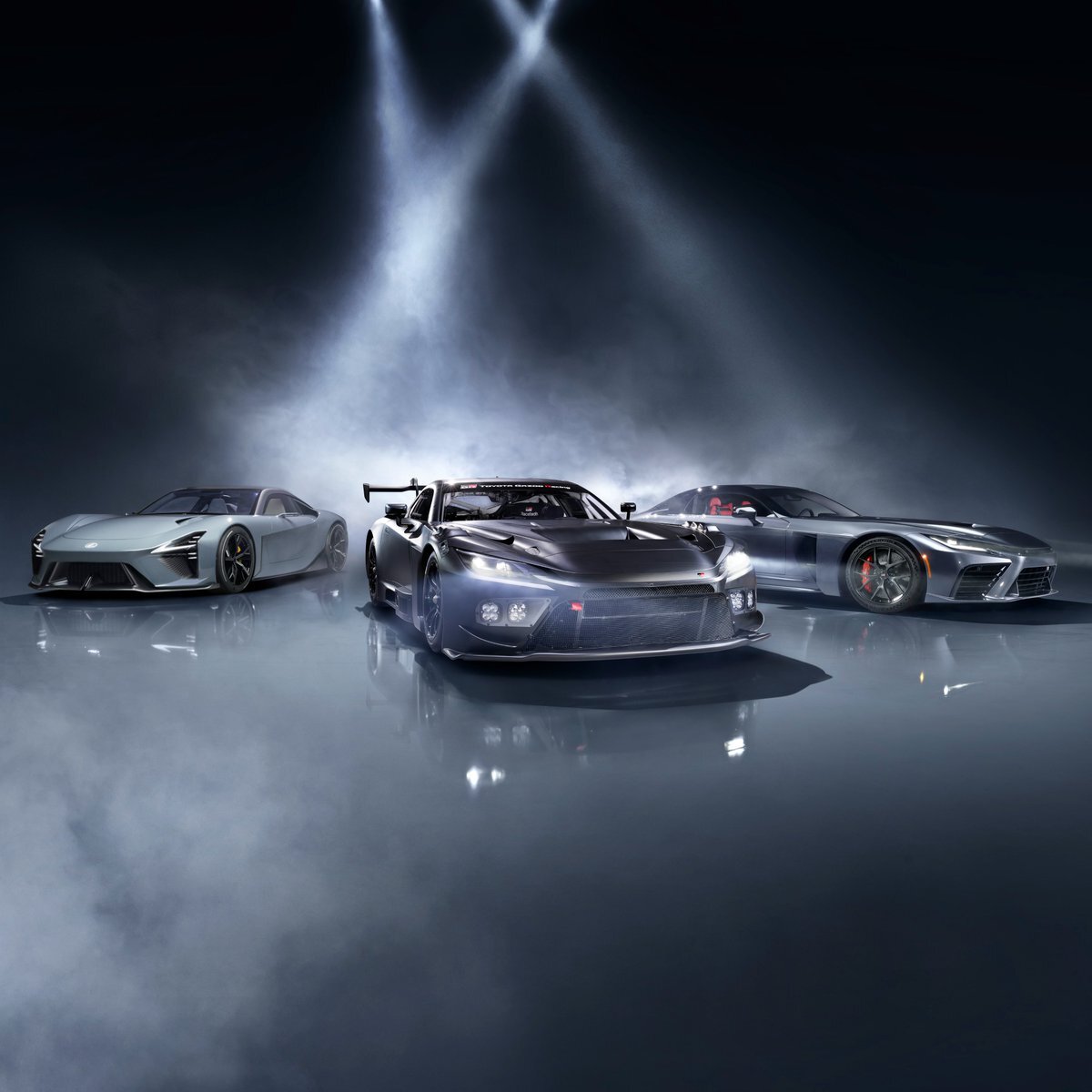 TOYOTA GAZOO Racing、LEXUS、新車3台ワールドプレミアでファン興奮