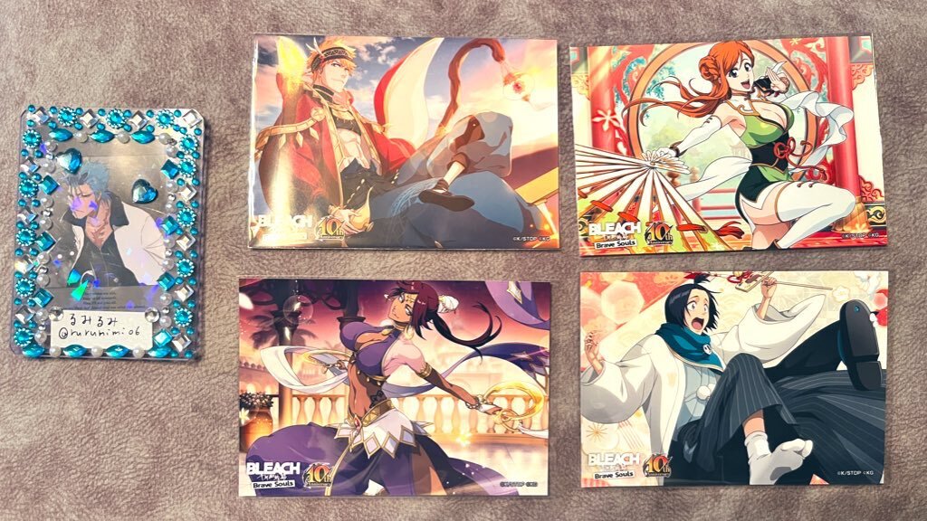 BLEACH Brave Souls ブレソル 非売品 ポストカード ウルキオラ