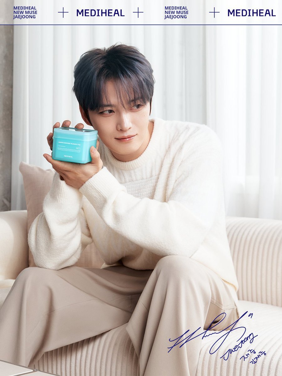 ジェジュンがミューズに！メディヒールが話題に