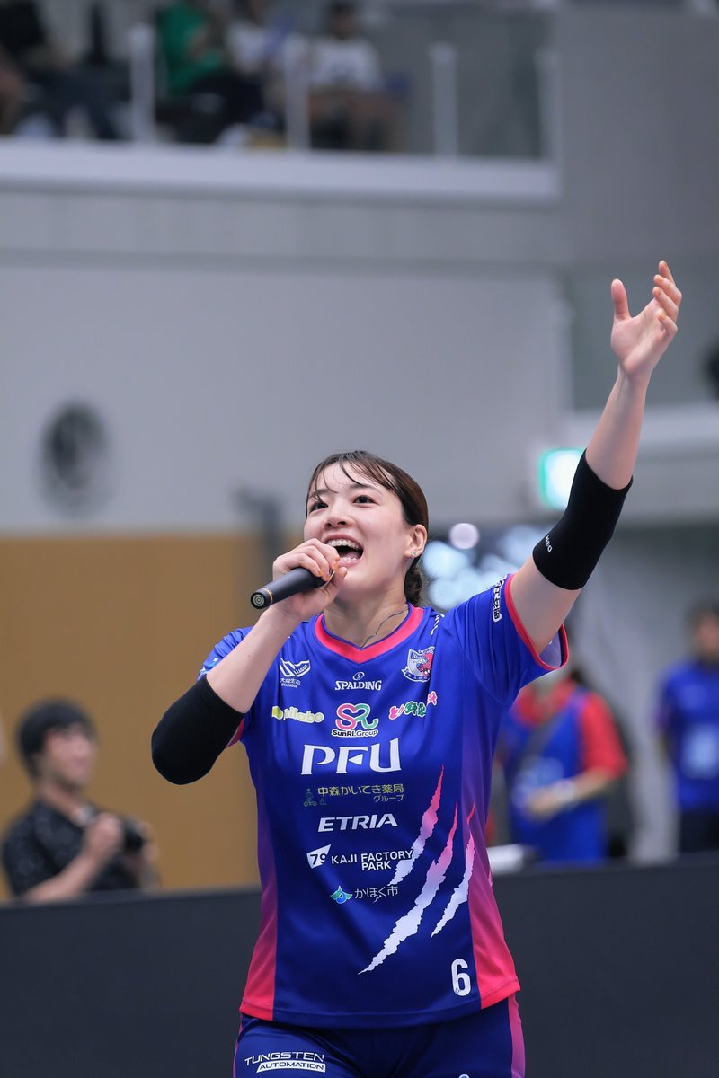 PFUブルーキャッツ　川添美優　オールスター　オーセンティックユニフォーム　XO よせ on X: 