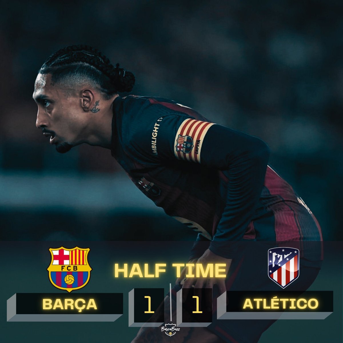 オブラクの活躍でアトレティコがバルセロナの攻撃を凌ぐ