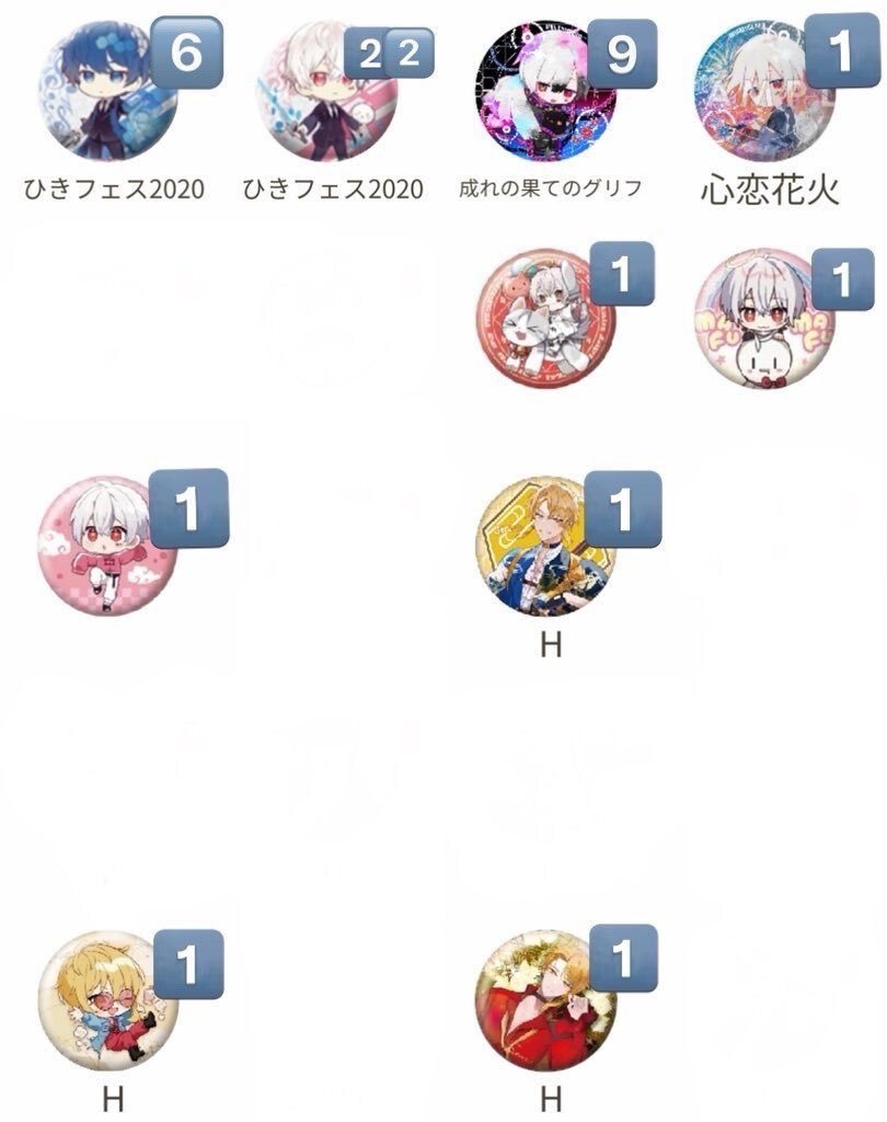 浦島坂田船　そらる　まふまふ　缶バッジ GOODS INFORMATION | そらまふうらさか歌い手新年会2022