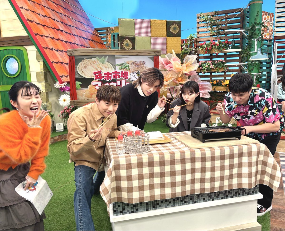 INI出演「ぐ〜たくさん」にファン歓喜！オフショット＆料理姿も公開