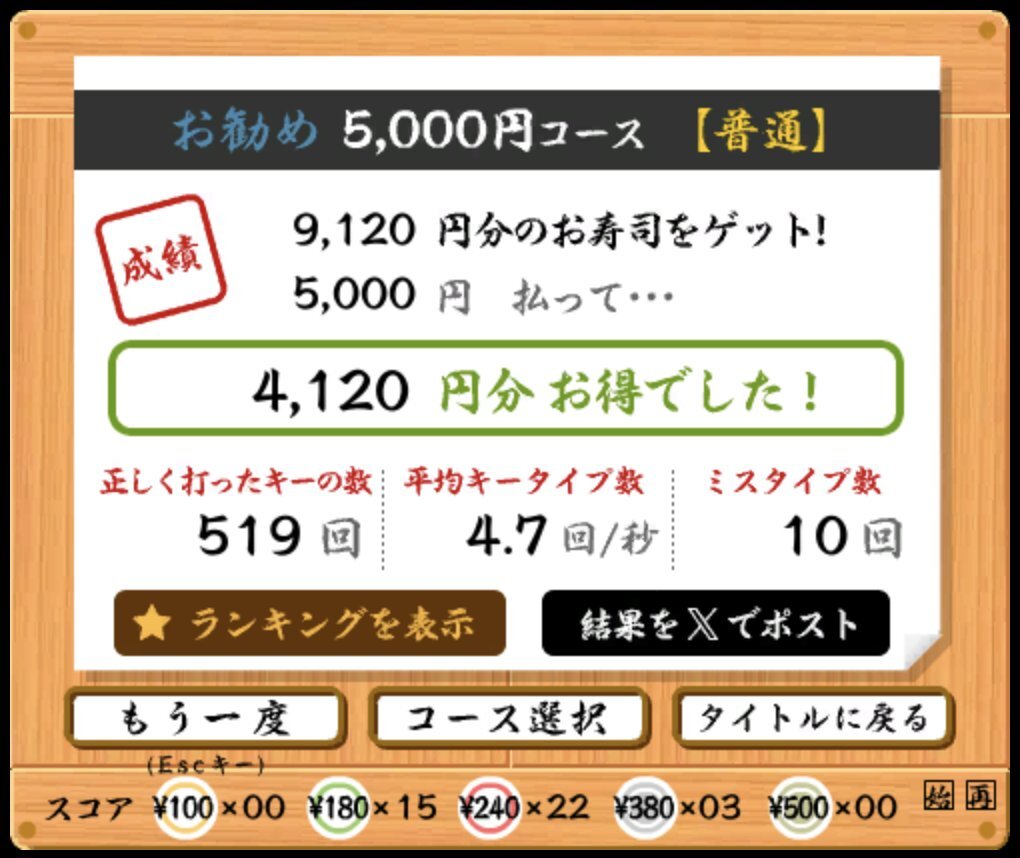 いふの配信で話題のゲーム『寿司打』とは？
