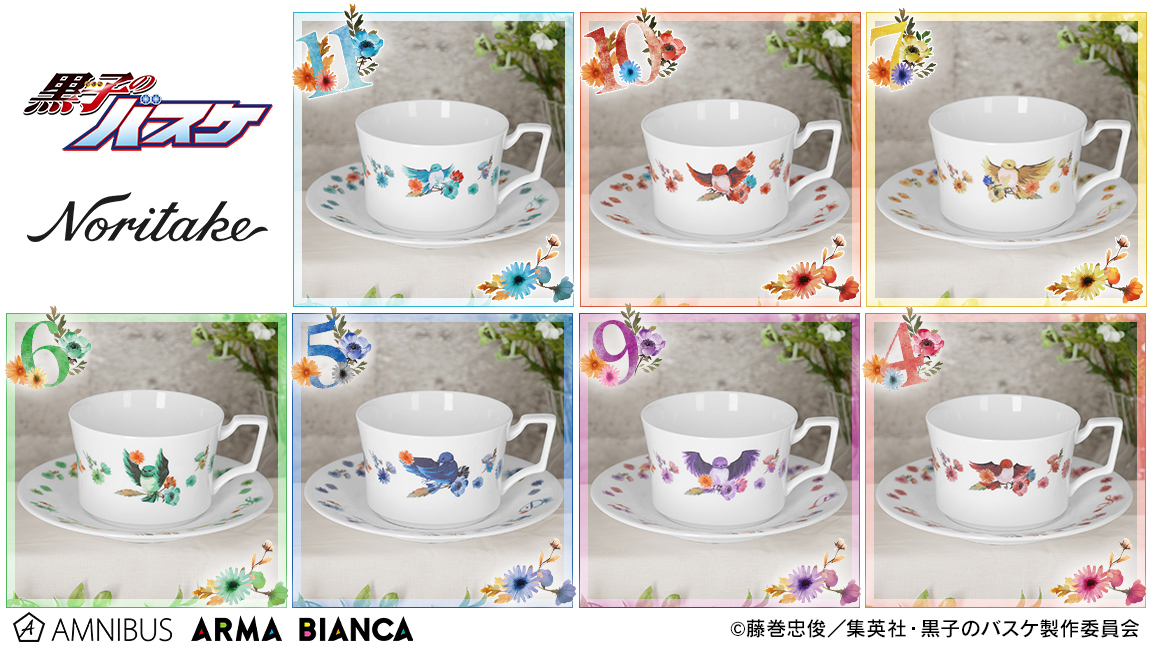 黒子のバスケとノリタケのコラボ、どんなアイテム？