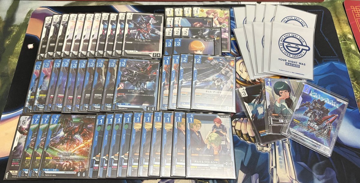 即日発送】ガンダムカードゲーム 青白エピオン デッキ