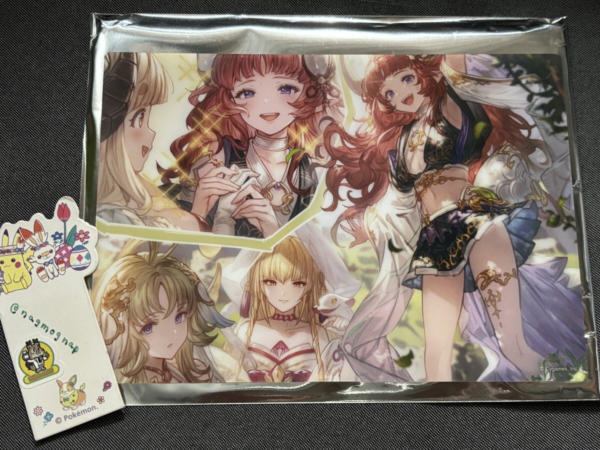 グラブル 十二神将 缶バッジ ポストカード アニラ アンチラ ビカラ