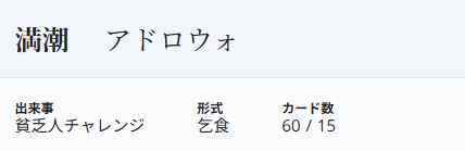 ハイタイド、ついに禁止に！マジックユーザーの反応は？